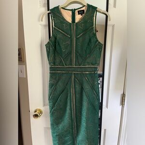 Bardot green dress size xs worn once